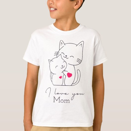 ママ愛のTシャツ Tシャツ (正面)