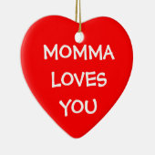 ママ愛 セラミックオーナメント (右)