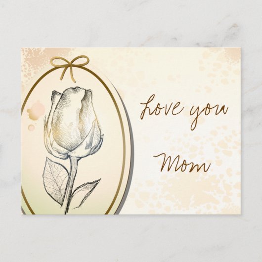 ママ愛、ポストカード ポストカード (正面)