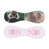 ママ最高のピンクの花のお母さんありがとうございます。写真 野球ボール (パネル)