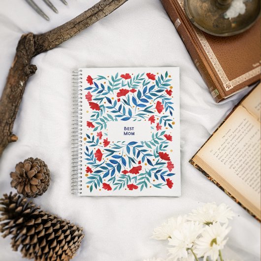 ママ最高のママジカルガーデン母の日 ノートブック