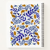 ママ最高のマ魔法の黄色いガーデン母の日 ノートブック (裏面)