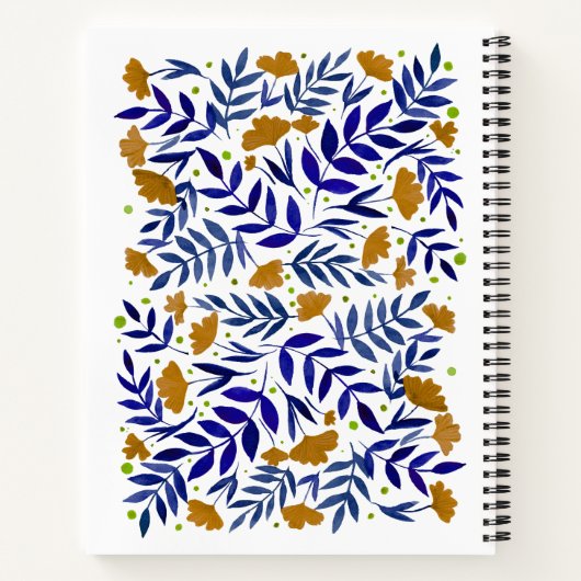 ママ最高のマ魔法の黄色いガーデン母の日 ノートブック (裏面)