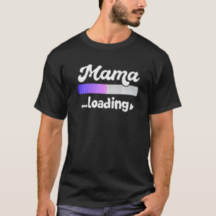 ママ未来のママ新しいママすぐにBに Tシャツ