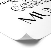 ママ来の印結婚象のパパ ポスター (角)