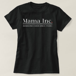 ママ株式会社 カオスマネジメント オーダーメイドイヤー ウーマンズ Tシャツ