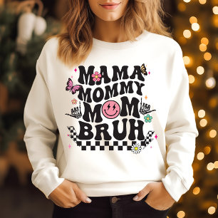 ママ母ブリュウ スウェットシャツ