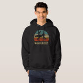 ママ母ママ恐竜2おもしろい人ママサウルス パーカ (正面フル)
