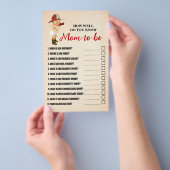 ママ消防士のシャワーゲームをどれだけ知っているか チラシ (ハンドル)