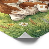 ママ牛と子牛の保育園 ポスター (角)