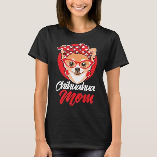 ママ犬のオーナー Tシャツ (正面)