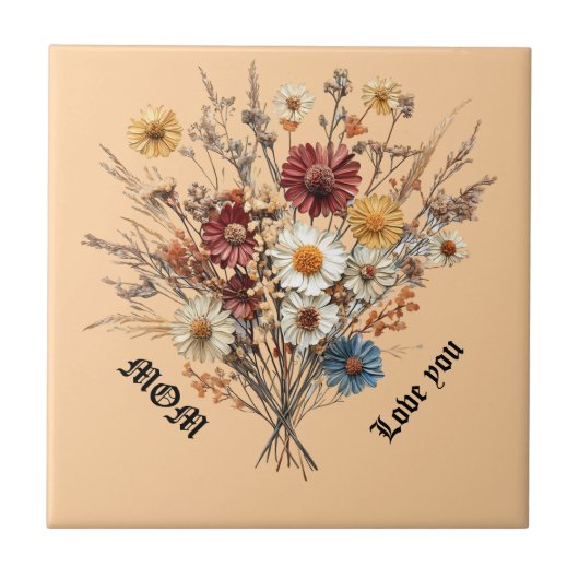 ママ用セラミックタイル タイル (正面)