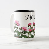 ママ用ツートンカラーコーヒーマグ ツートーンマグカップ (正面左)