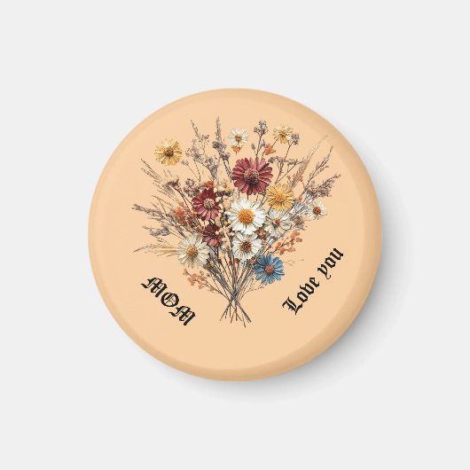 ママ用マグネット マグネット (正面)