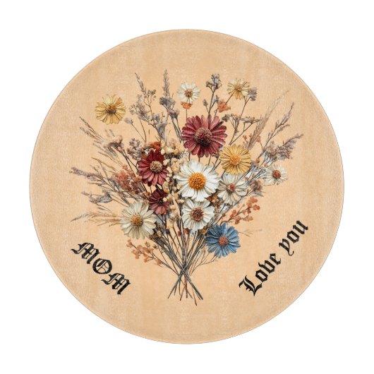 ママ用ラウンドカットボード カッティングボード (正面)