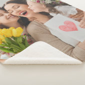 ママ用毛布ギフト シェルパブランケット (3/4)