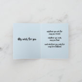 ママ用誕生日カード カード (内部)