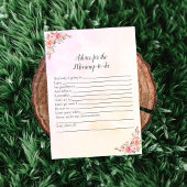 ママ用象ベビーシャワーアドバイス 招待状