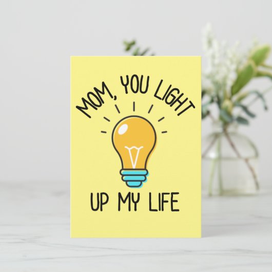 ママ私の人生を明るくする//おもしろい母の日 (スタンド正面)