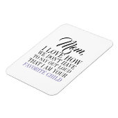 ママ私はお気に入りのお子さん母の日マグネット マグネット (左側)