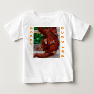 ママ私は子供が欲しい ベビーTシャツ