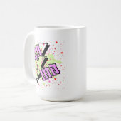 ママ稲妻ボルトマグ コーヒーマグカップ (正面左)