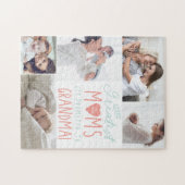 ママ素晴らしはおばあちゃんの写真に昇進 ジグソーパズル (横)