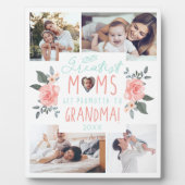 ママ素晴らしはおばあちゃんの写真に昇進 フォトプラーク (正面)