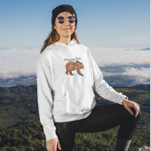 ママ素朴ベア母の日 パーカ