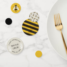 ママ素朴ーtoビー赤ちゃんシャワーテーブル紙吹雪 コンフェッティ