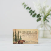 ママ素朴&ベビーベアブックリクエスト エンクロージャーカード (スタンド正面)