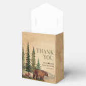 ママ素朴&ベビーベアベビーシャワーありがとう フェイバーボックス (オープン)