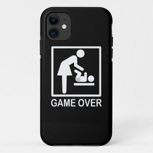 ママ絵文字の上のゲーおもしろいム iPhone 11 ケース