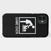 ママ絵文字の上のゲーおもしろいム Case-Mate iPhoneケース (裏面(横))