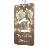 ママ自動車ベビーデザイン自分の家族の写真 カーエアーフレッシュナー (左)