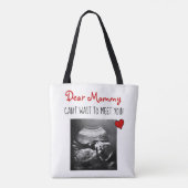 ママ親愛は会うのを待ち遠しい！ トートバッグ (裏面)