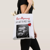 ママ親愛は会うのを待ち遠しい！ トートバッグ (クローズアップ)