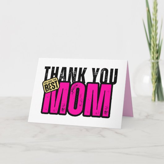 ママ評価サンキューカード カード (正面)