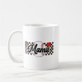 ママ試合日ビーブマザーズ女子野球ママ コーヒーマグカップ (左)