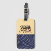 ママ誇りを持ったジャーニー荷物タグ ラゲッジタグ (正面縦)