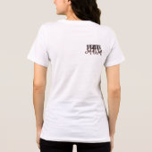 ママ誇りを持ったティー トライブレンドＴシャツ (裏面)