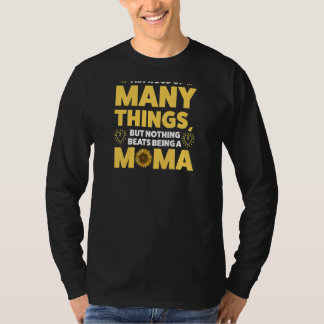 ママ誇りを持ったママおばあちゃん Tシャツ