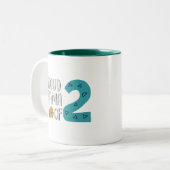 ママ誇りを持った・オブ・ツー ツートーンマグカップ (正面左)