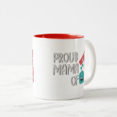 ママ誇りを持った・オブ・ワン ツートーンマグカップ (正面右)