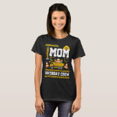 ママ誕生日クルー母の日建築誕生日 Tシャツ (正面フル)