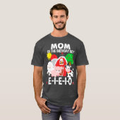 ママ誕生日ボーイオールドマクドナルド誕生日パーティー Tシャツ (正面フル)