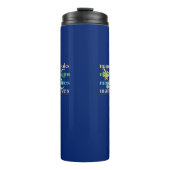 ママ調理師ママデザインママ気にマラブズ タンブラー (正面)