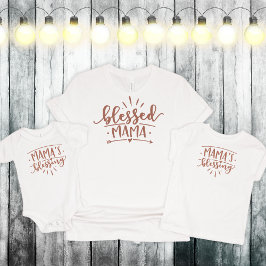 ママ賛美ズ、ママと私のカスタマイズ可能な色 トドラーTシャツ