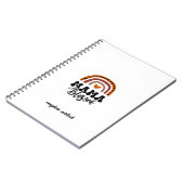 ママ賛美プリント ノートブック (左側)