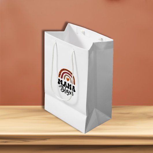 ママ賛美 ミディアムペーパーバッグ